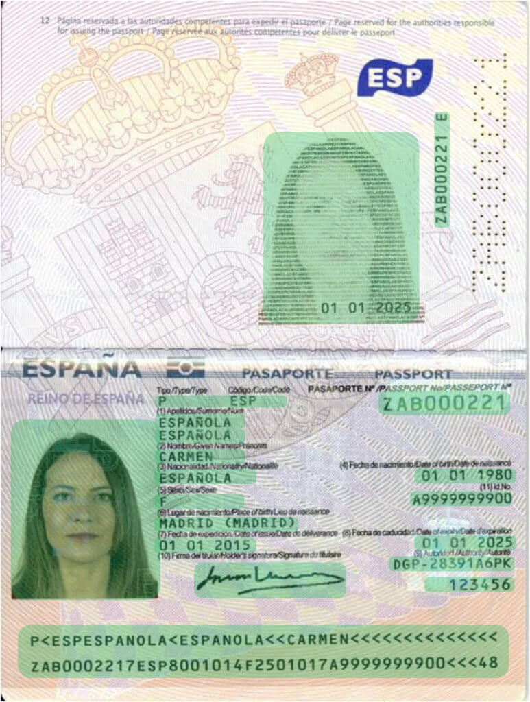 Cómo procesar eficazmente los pasaportes españoles - Klippa
