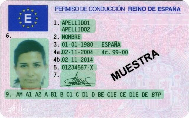 Cómo Interpretar Una Licencia De Conducir Española - Klippa