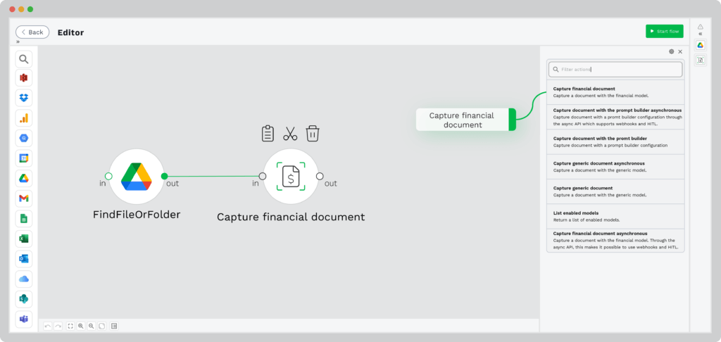 automated bank statement processing step 3