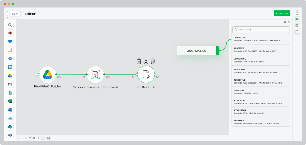 automated bank statement processing step 4