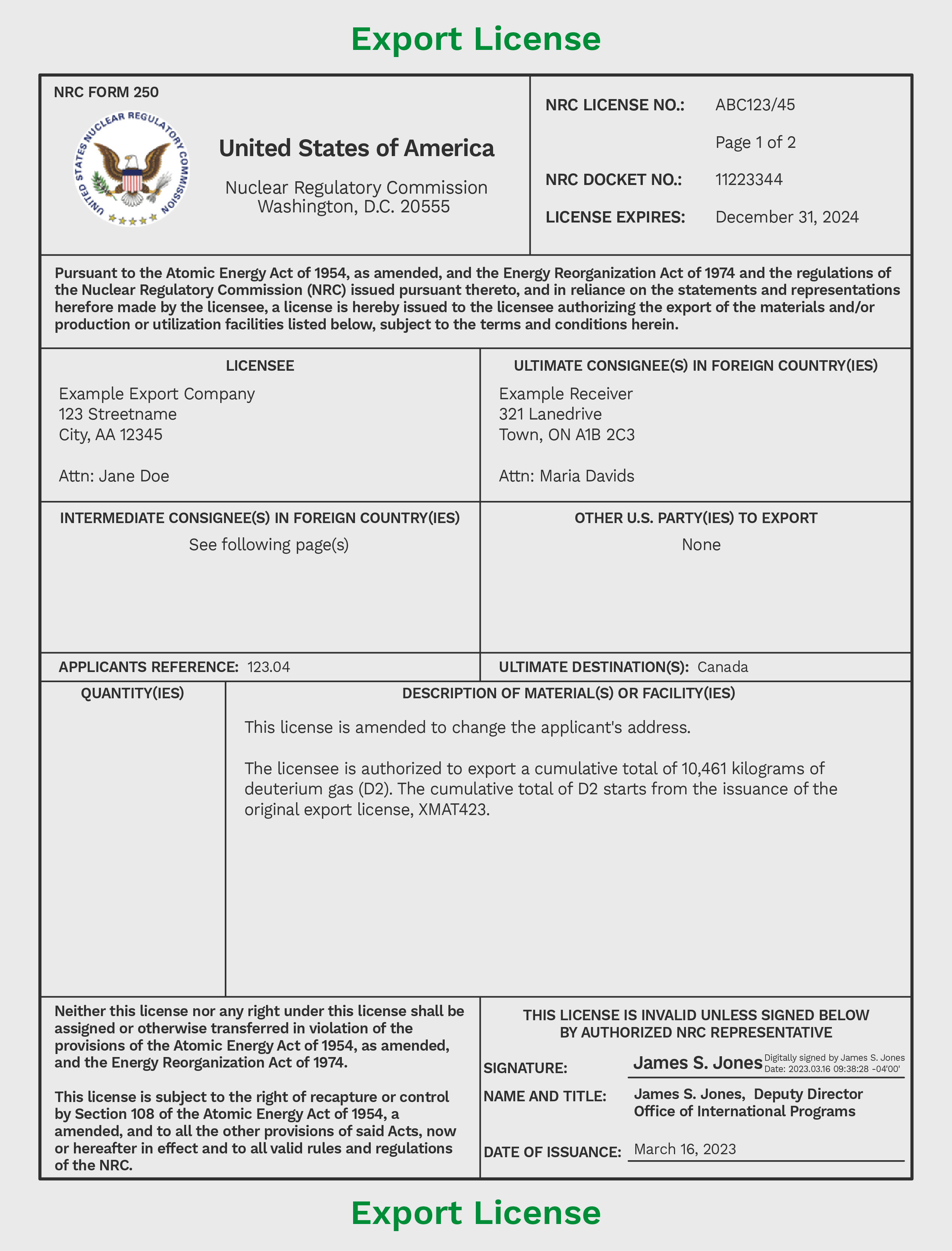 OCR for Export Licenses - Data Scanning & Processing - Klippa