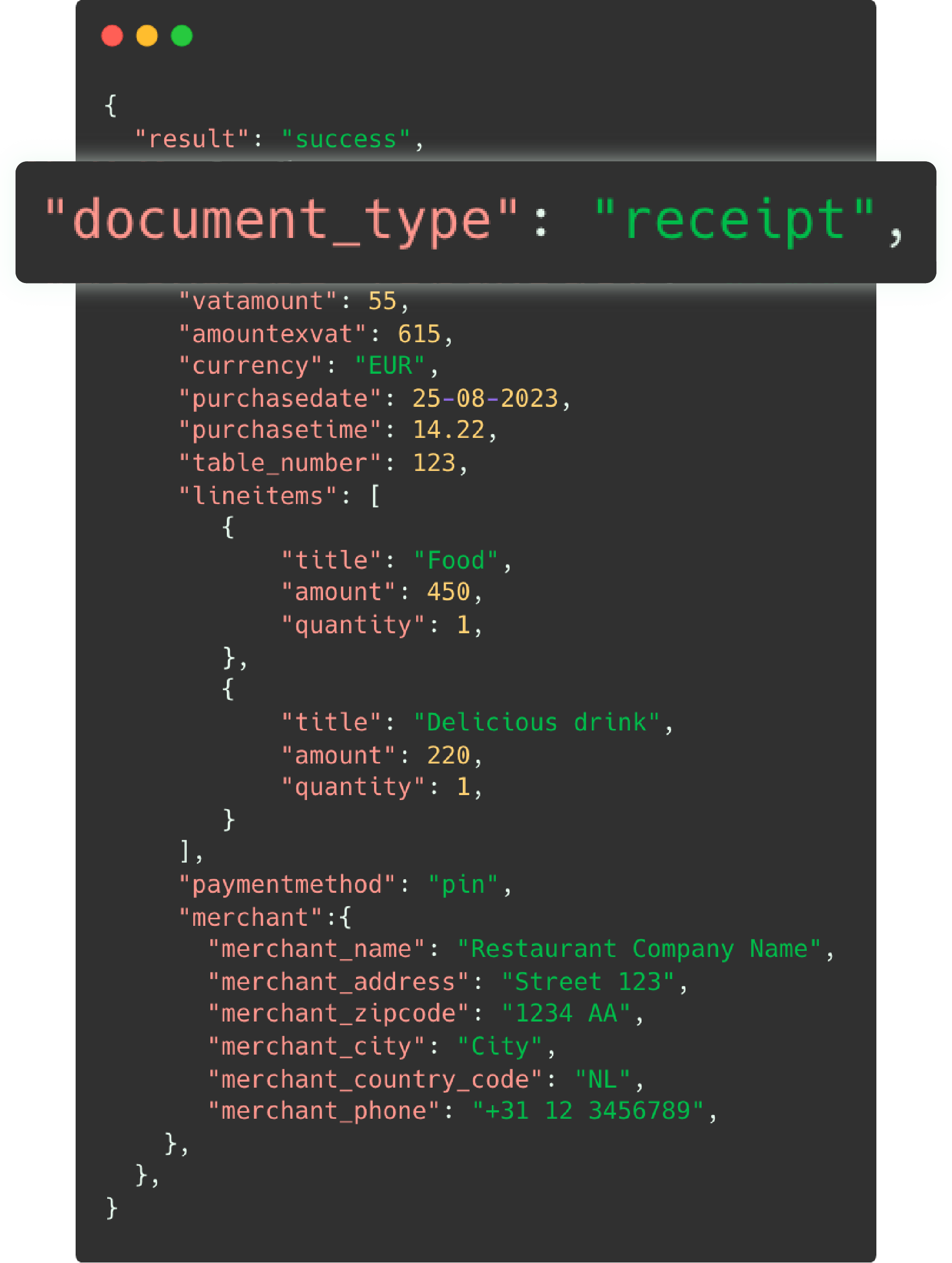 Receipt Ocr Api Receipt Scanning Data Extraction