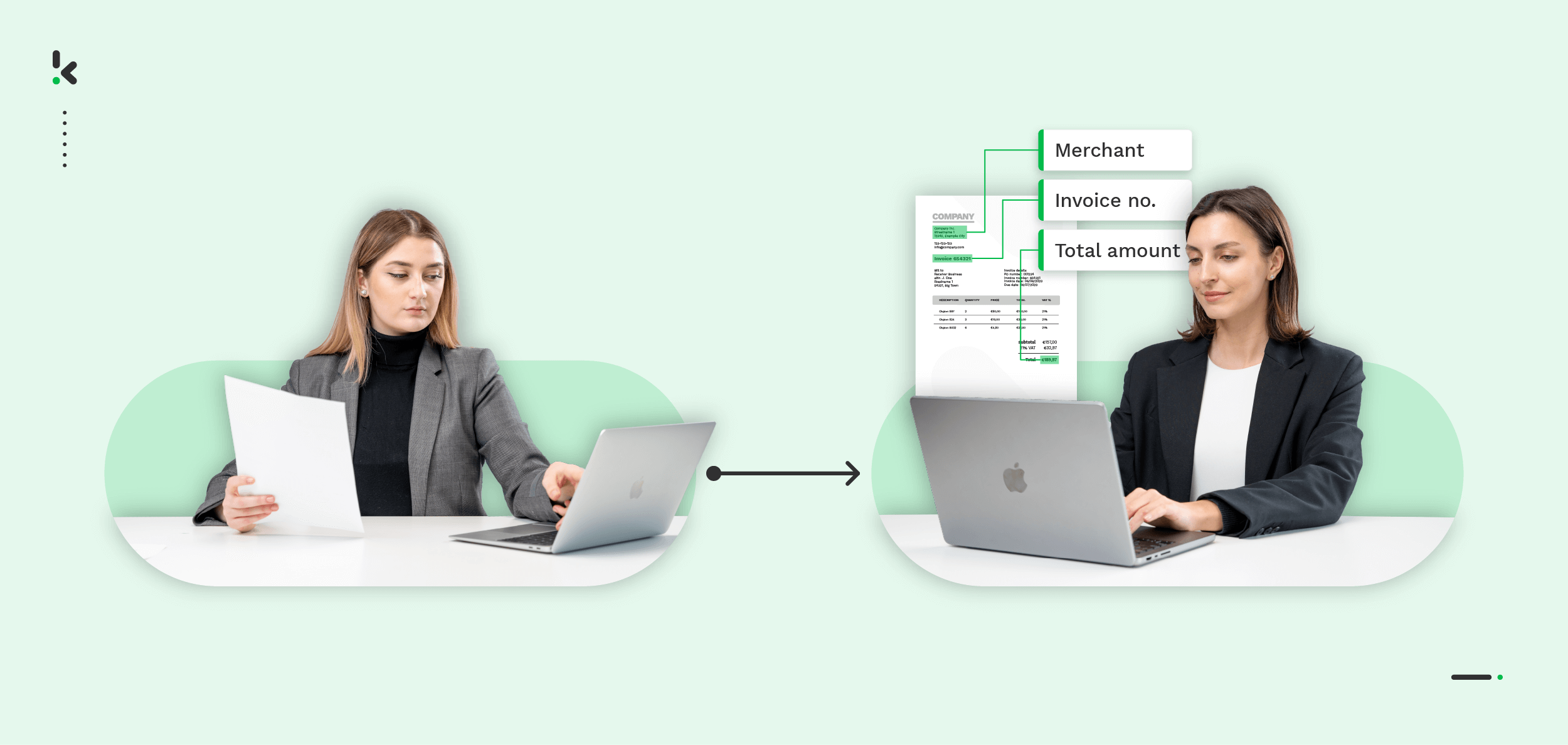 Mitarbeiter arbeitet im Büro