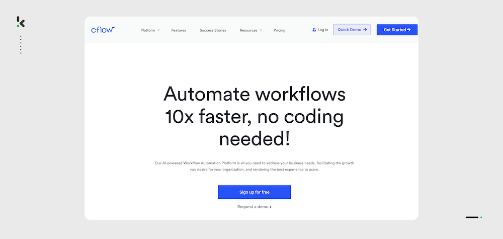 Cflow website