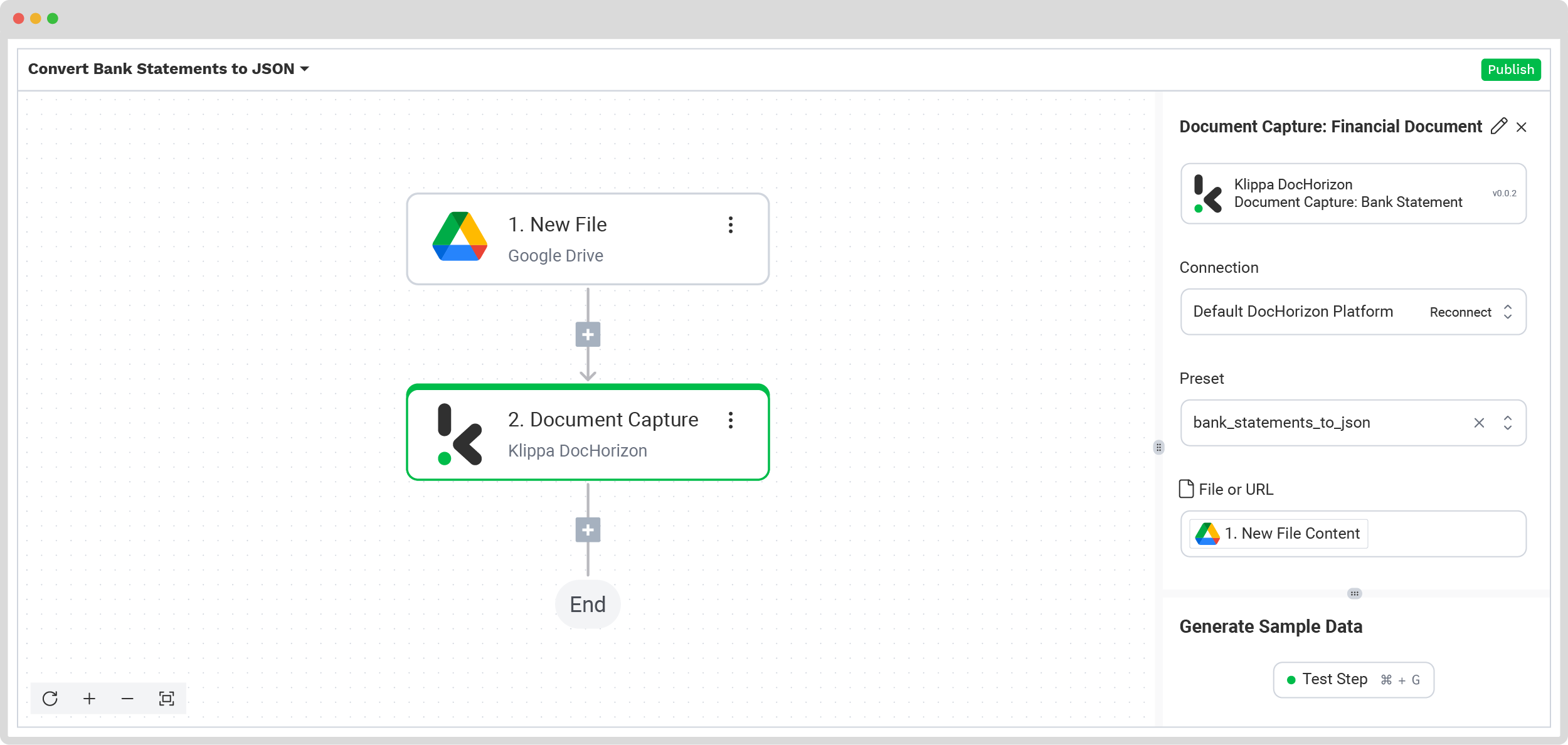 Step 4 of Conversion Process