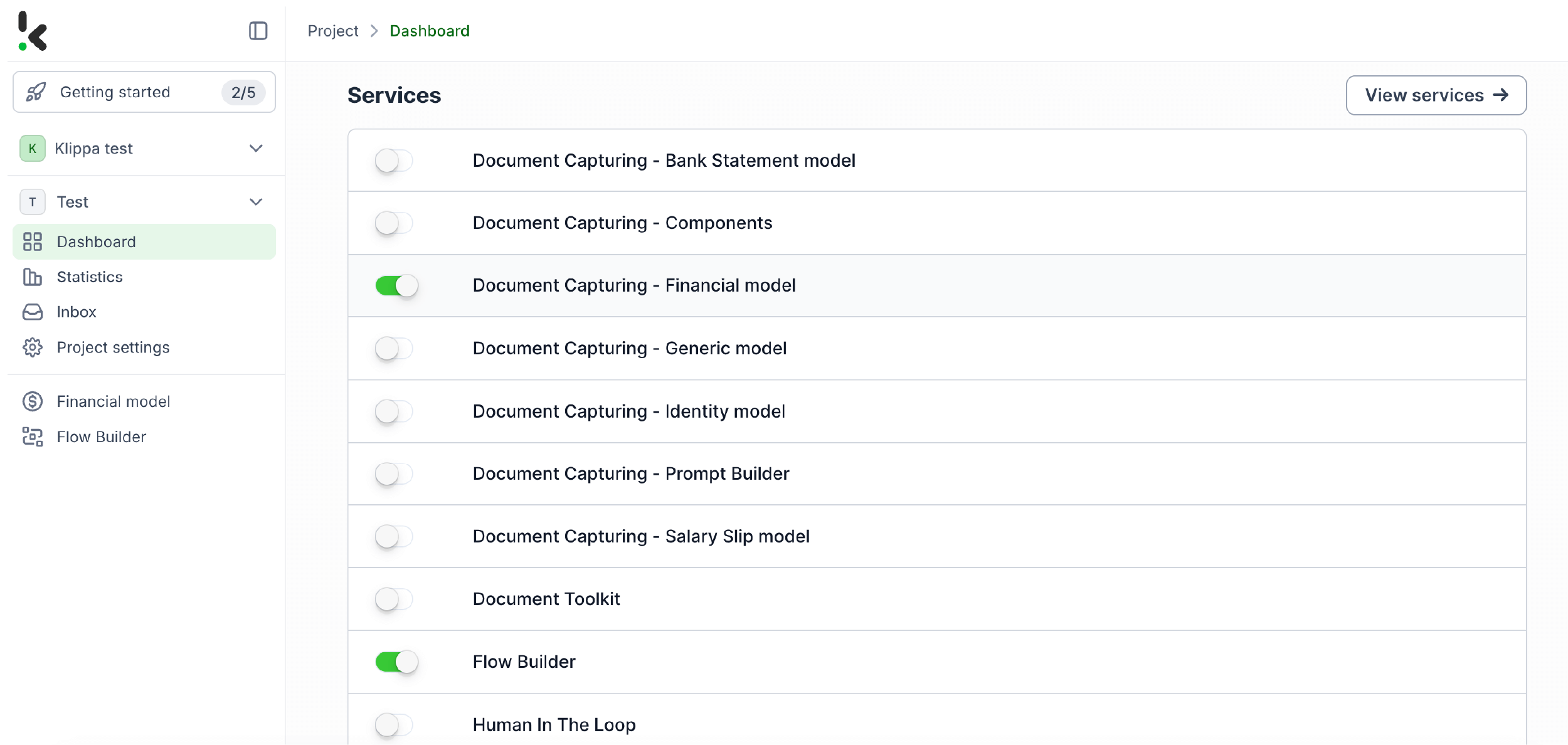 Platform Interface