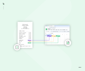 Convert Receipts to Google Sheets